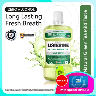 LISTERINE Listerine Green Tea Mild Taste 250ml image