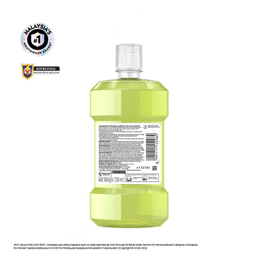 Listerine Green Tea Mild Taste 250ml