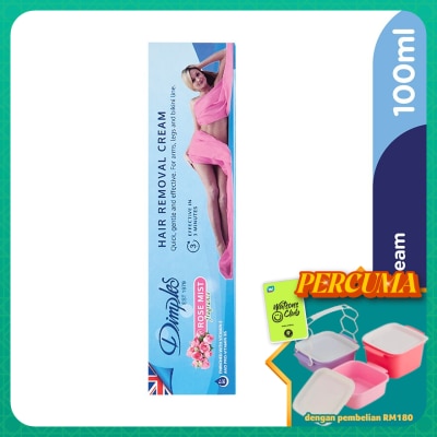 DIMPLES - Hair Removal Cream Rose Mist 100ml