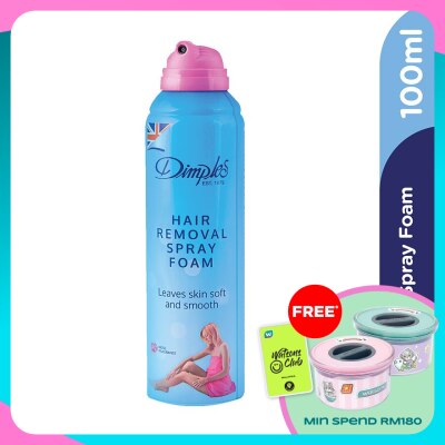 DIMPLES Hair Removal Spray Foam Rose 200ml