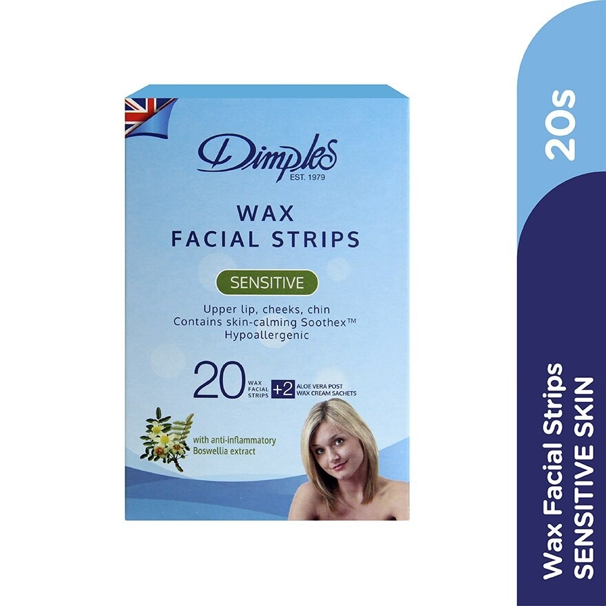 Wax Facial Strips - Sensitive 20's