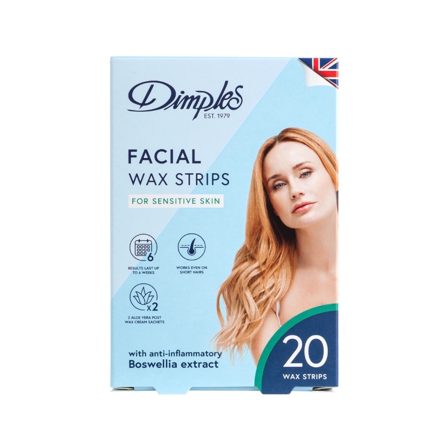 Wax Facial Strips - Sensitive 20's