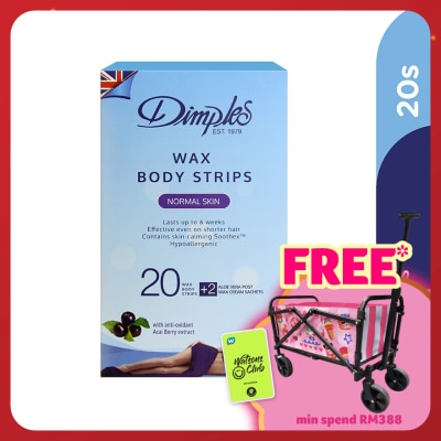 DIMPLES Wax Body Strips - Normal Skin 20's