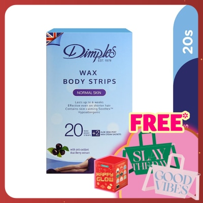 DIMPLES Wax Body Strips - Normal Skin 20's