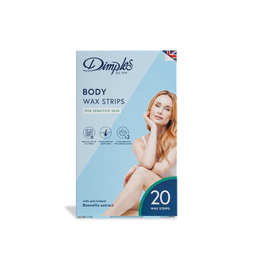 Wax Body Strips - Sensitive Skin 20's