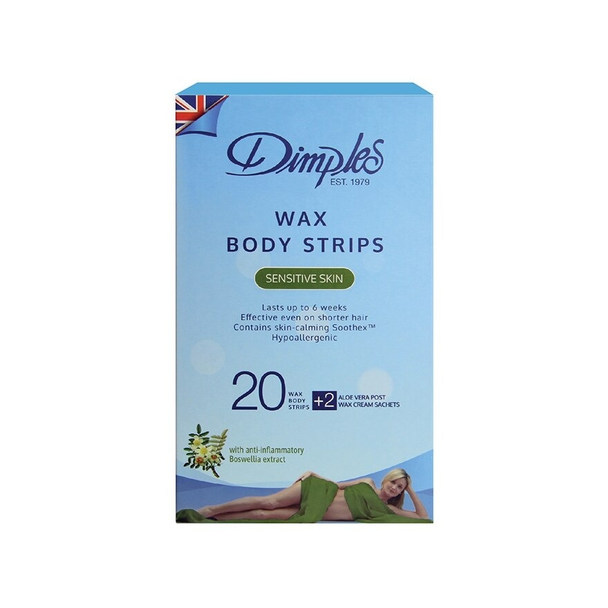 Wax Body Strips - Sensitive Skin 20's