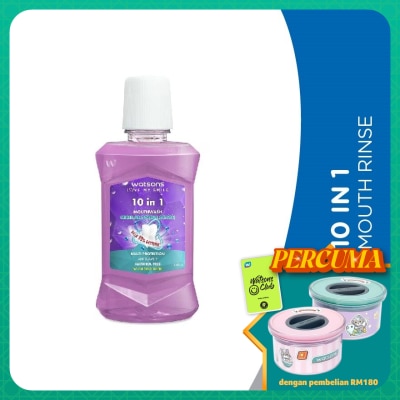 WATSONS 10 in 1 Mouth Rinse 100ml