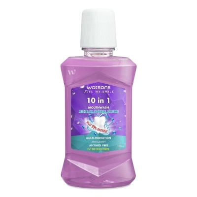 WATSONS 10 in 1 Mouth Rinse 100ml