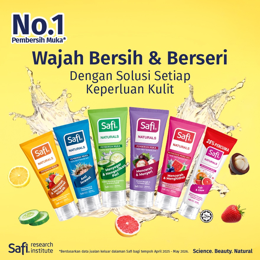 Naturals Strawberry Lemon Cleanser 100g