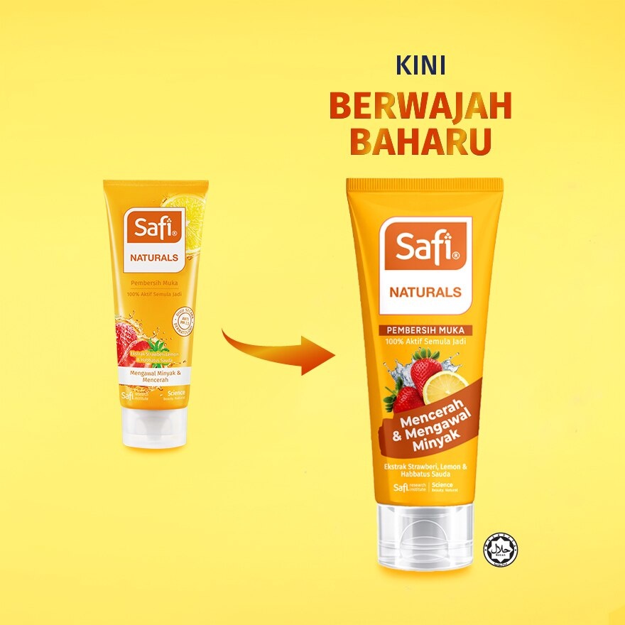 Naturals Strawberry Lemon Cleanser 100g
