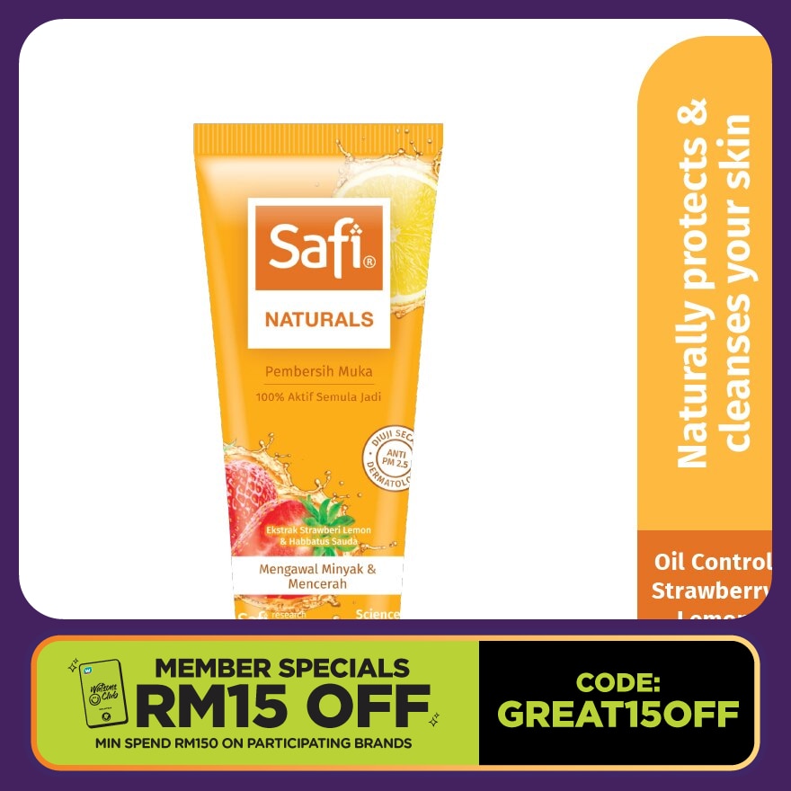 Naturals Strawberry Lemon Cleanser 100g