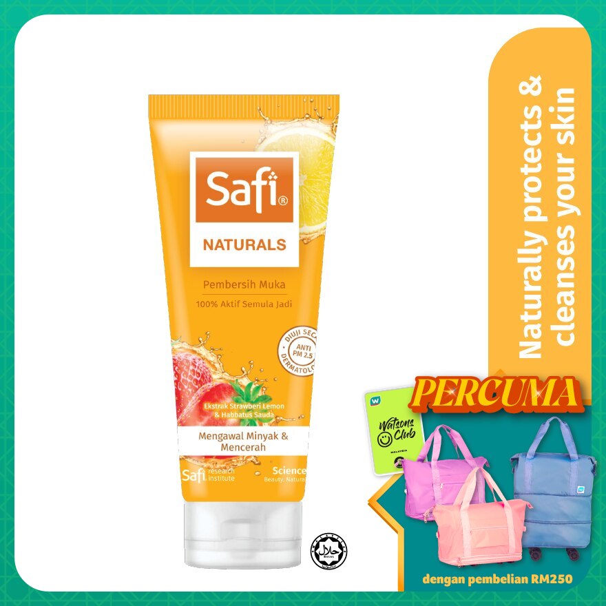 Naturals Strawberry Lemon Cleanser 100g