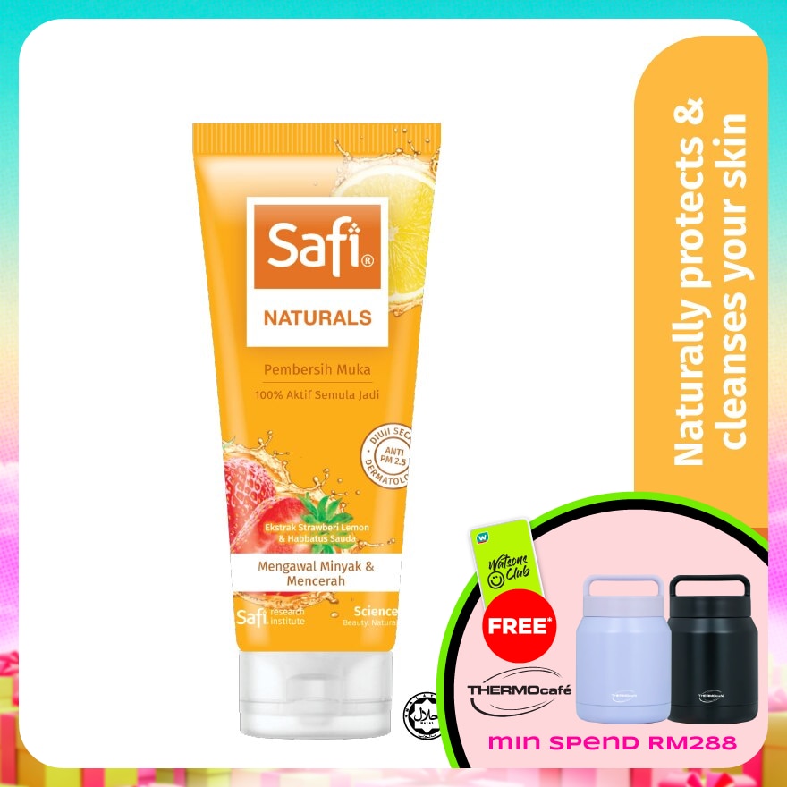 Naturals Strawberry Lemon Cleanser 100g