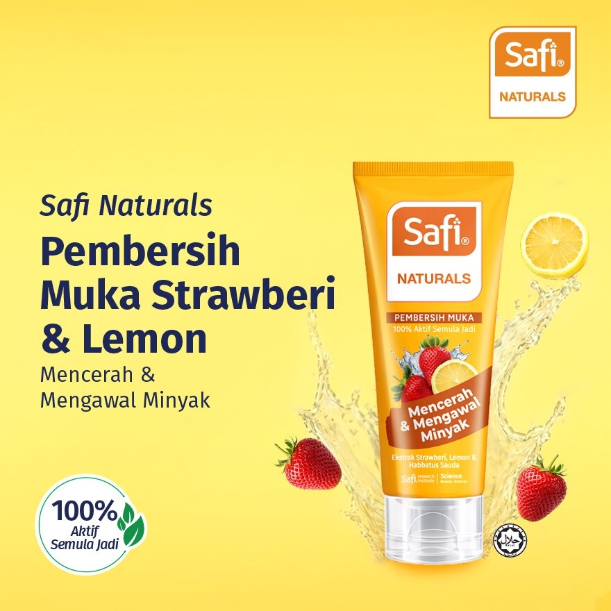 Naturals Strawberry Lemon Cleanser 100g