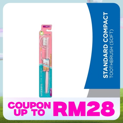 WATSONS Watsons Standard Compact Toothbrush (Soft) 1s