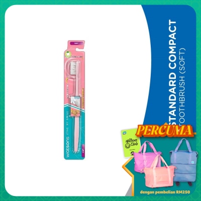 WATSONS Watsons Standard Compact Toothbrush (Soft) 1s