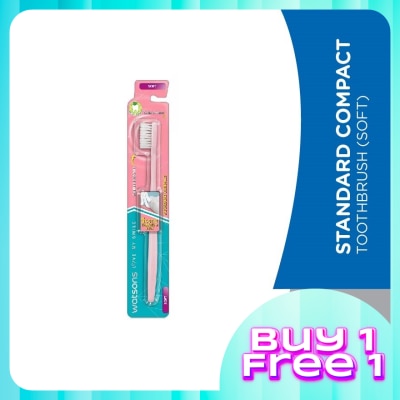 WATSONS Watsons Standard Compact Toothbrush (Soft) 1s