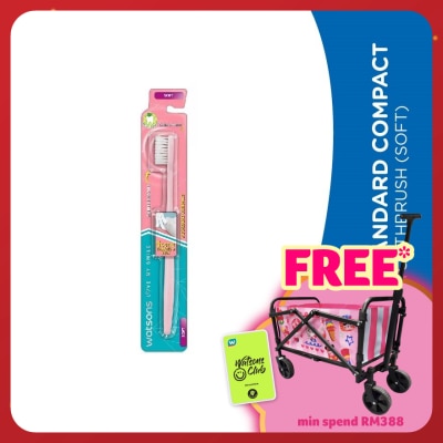 WATSONS Watsons Standard Compact Toothbrush (Soft) 1s