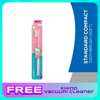 WATSONS Watsons Standard Compact Toothbrush (Soft) 1s