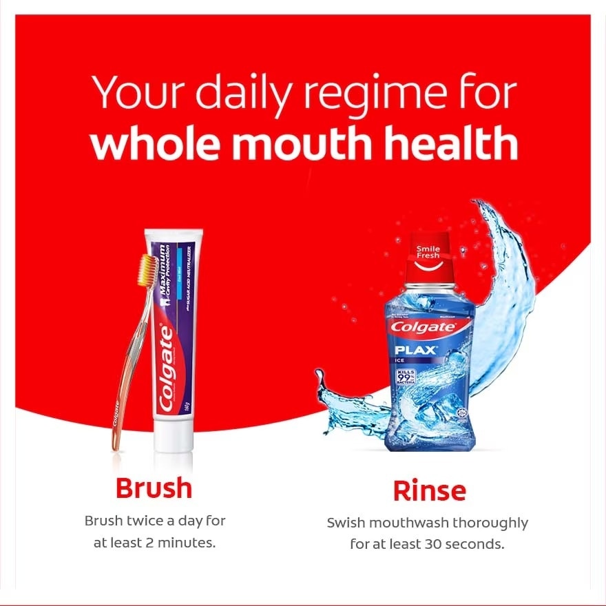 Colgate Sugar Acid Neutralizer Cool Mint Toothpaste (2x225g)