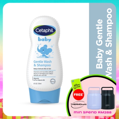 CETAPHIL - Baby Wash & Shampoo 230ML