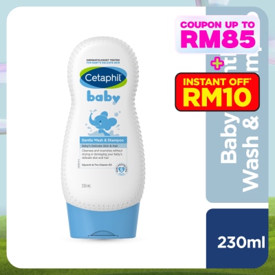 CETAPHIL Baby Wash & Shampoo 230ML