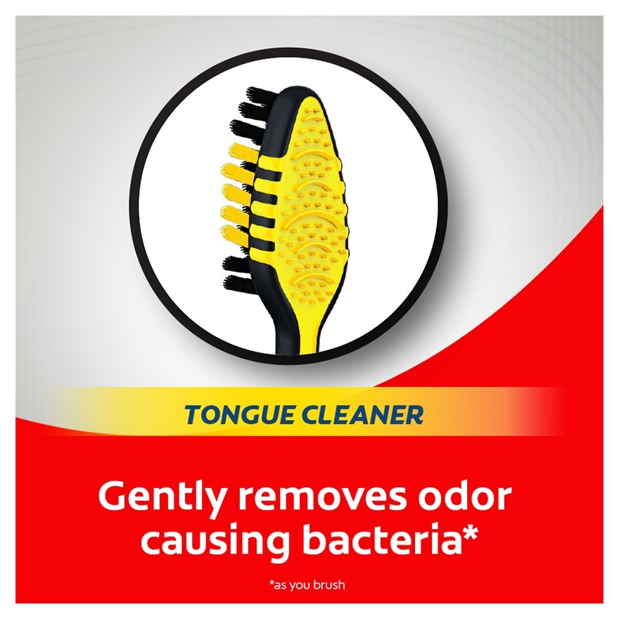 Colgate ZigZag Charcoal Toothbrush Valuepack 3s (Soft)