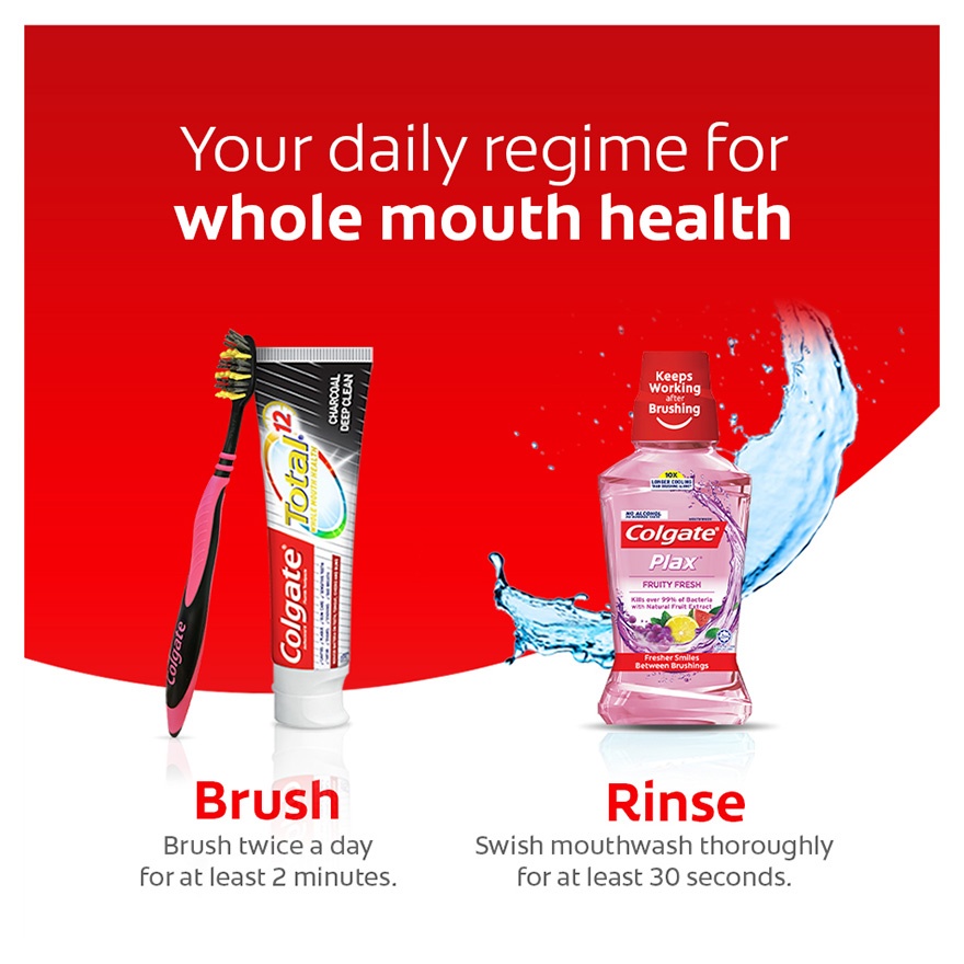 Colgate ZigZag Charcoal Toothbrush Valuepack 3s (Soft) image