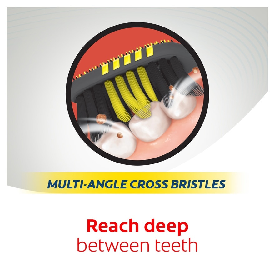 Colgate ZigZag Charcoal Toothbrush Valuepack 3s (Soft)