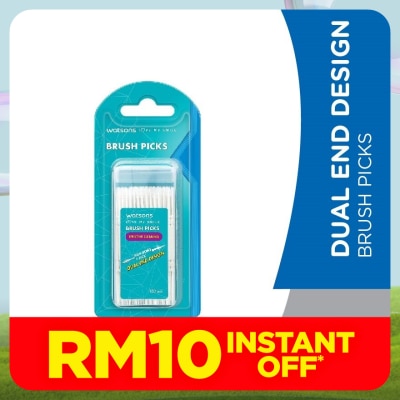 WATSONS Dual End Design Brush Picks 150s