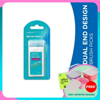 WATSONS Dual End Design Brush Picks 150s