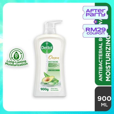 DETTOL Body Wash Onzen Moisturizing Aloe Vera & Avocado 900ml