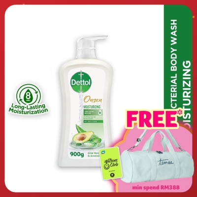 DETTOL Body Wash Onzen Moisturizing Aloe Vera & Avocado 900ml