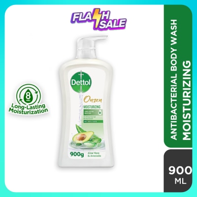 DETTOL Body Wash Onzen Moisturizing Aloe Vera & Avocado 900ml