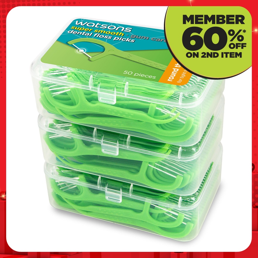 Green Tea Round Dental Floss