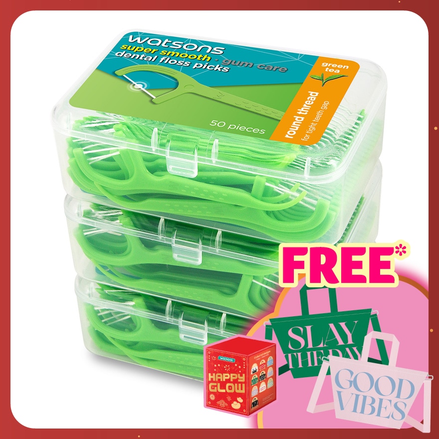 Green Tea Round Dental Floss