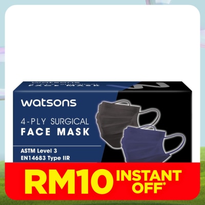 WATSONS 4Ply Surgical Face Mask