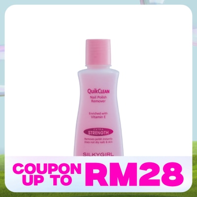 SILKYGIRL QuikClean Nail Polish Remover 85ml