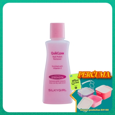 SILKYGIRL - QuikClean Nail Polish Remover 85ml