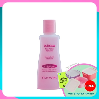 SILKYGIRL QuikClean Nail Polish Remover 85ml