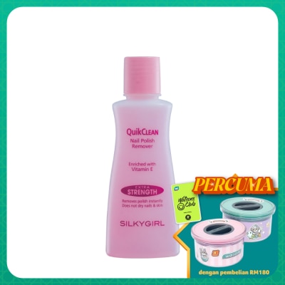 SILKYGIRL QuikClean Nail Polish Remover 85ml