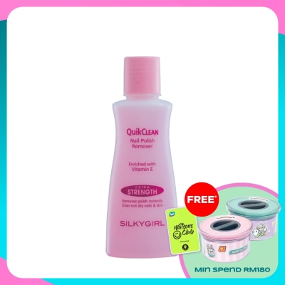 SILKYGIRL QuikClean Nail Polish Remover 85ml