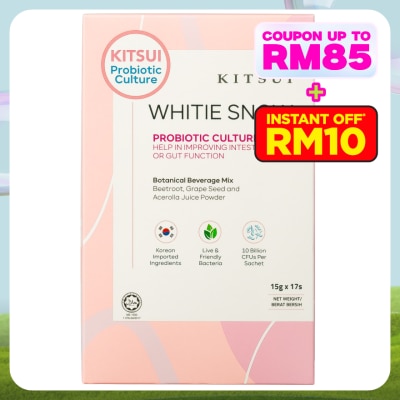 KITSUI Whitie Snow 17 sachets x 15g