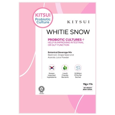 KITSUI - &nbsp;Whitie Snow 17 sachets x 15g