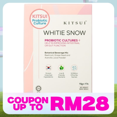 KITSUI &nbsp;Whitie Snow 17 sachets x 15g
