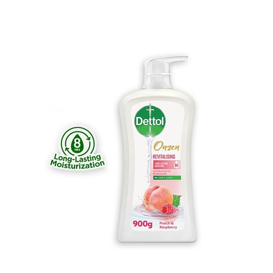 Body Wash Onzen Revitalising Peach & Raspberry 900g