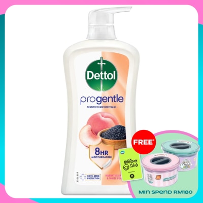 DETTOL DETL SHW HABBATUS SAUDA & WHITE PEACH 900G