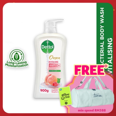 DETTOL Body Wash Onzen Revitalising Peach & Raspberry 900g