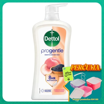 DETTOL - DETL SHW HABBATUS SAUDA & WHITE PEACH 900G