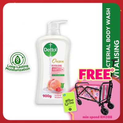 DETTOL Body Wash Onzen Revitalising Peach & Raspberry 900g